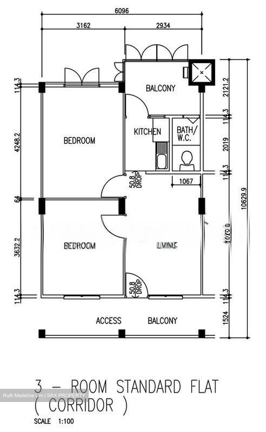 Blk 43 Macpherson Garden (Geylang), HDB 3 Rooms #606241631
